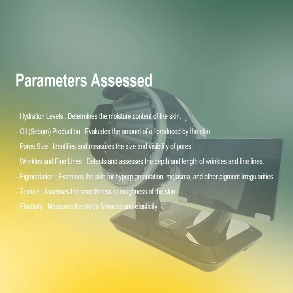 Home Use Skin Analyzer Smart 3D Professional Facial Scanner Photon Therapy Imaging Technology Skin Analysis Machine