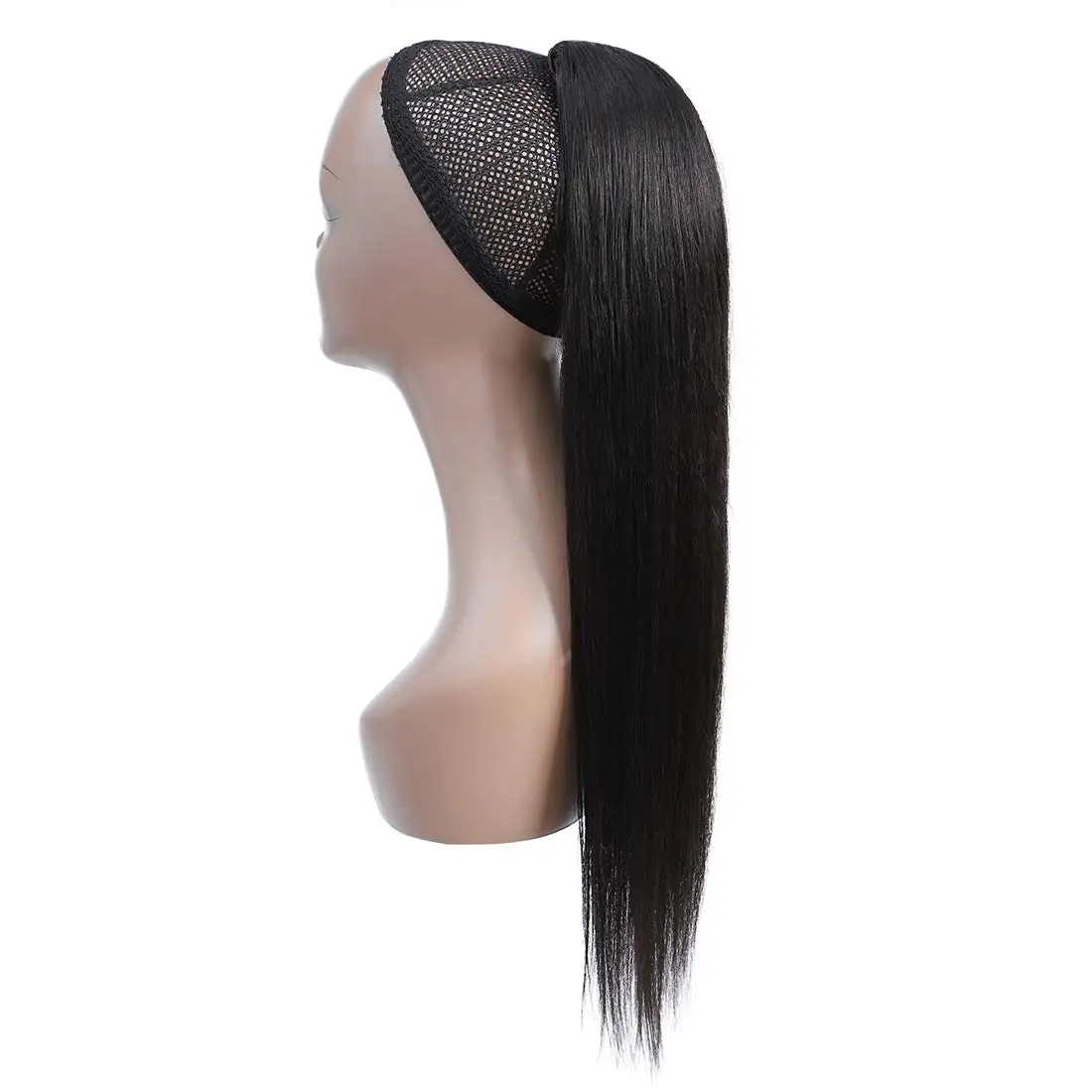 
2020 hot selling ponytails for black women,human hair ponytail hair extensions. 