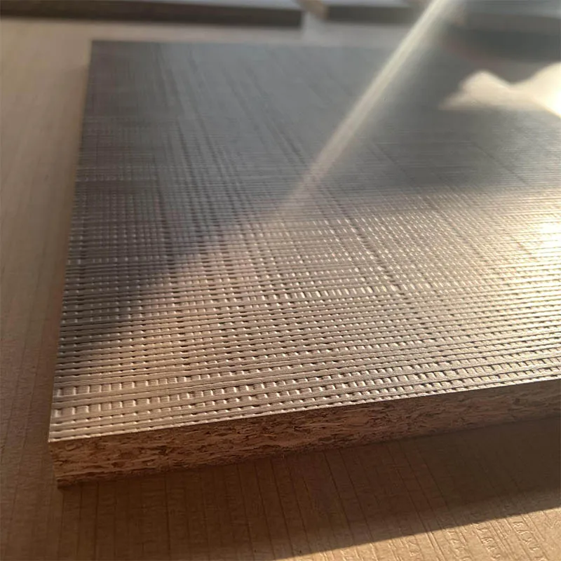 High Quality Wood Grain Color_embossed_synchronized Construction Melamine Plywood For Furniture And Construction Use