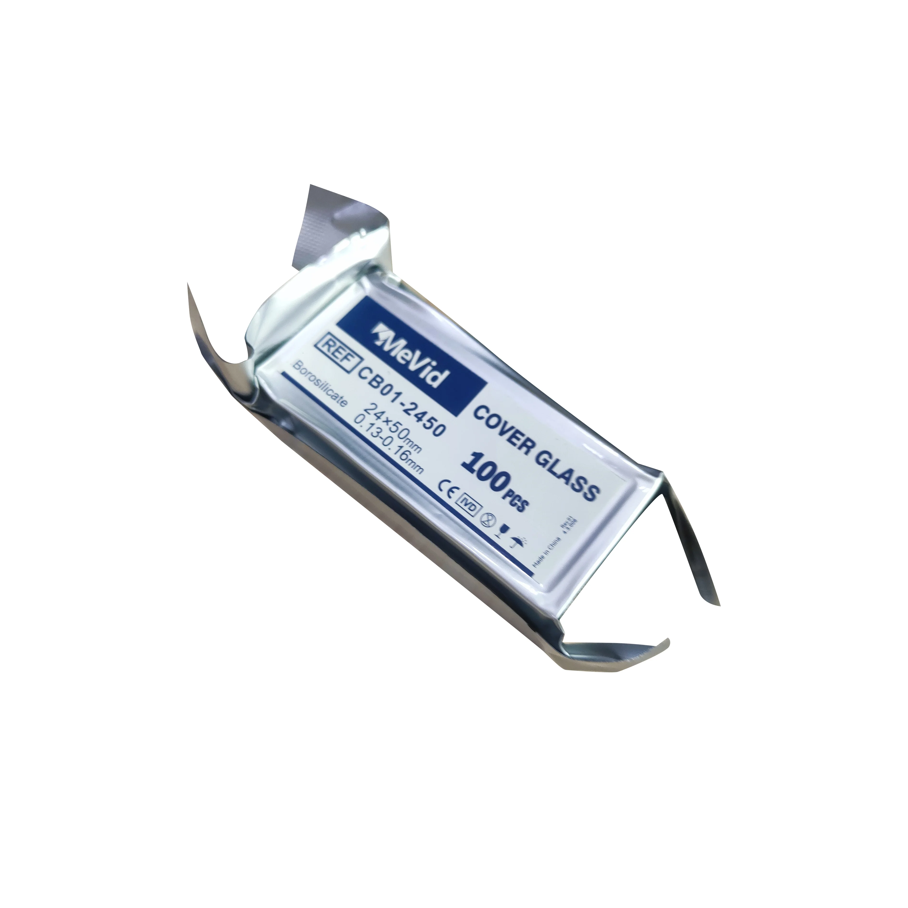 Microscope Slide High-Quality Norglas Cover Glass for Lab Use