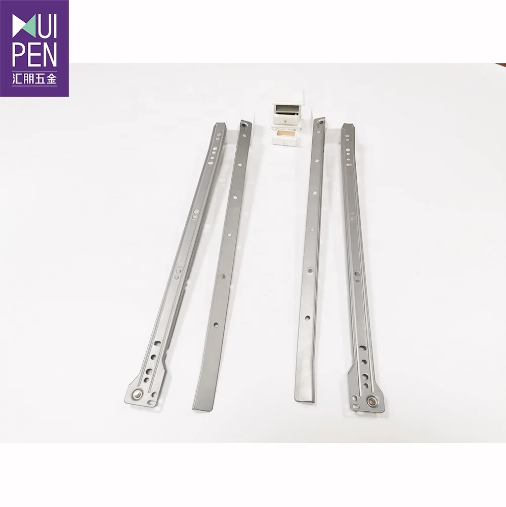 Factory price powder coated paint undermount soft close drawer slides plastic wheel drawer slides drawer slide runner