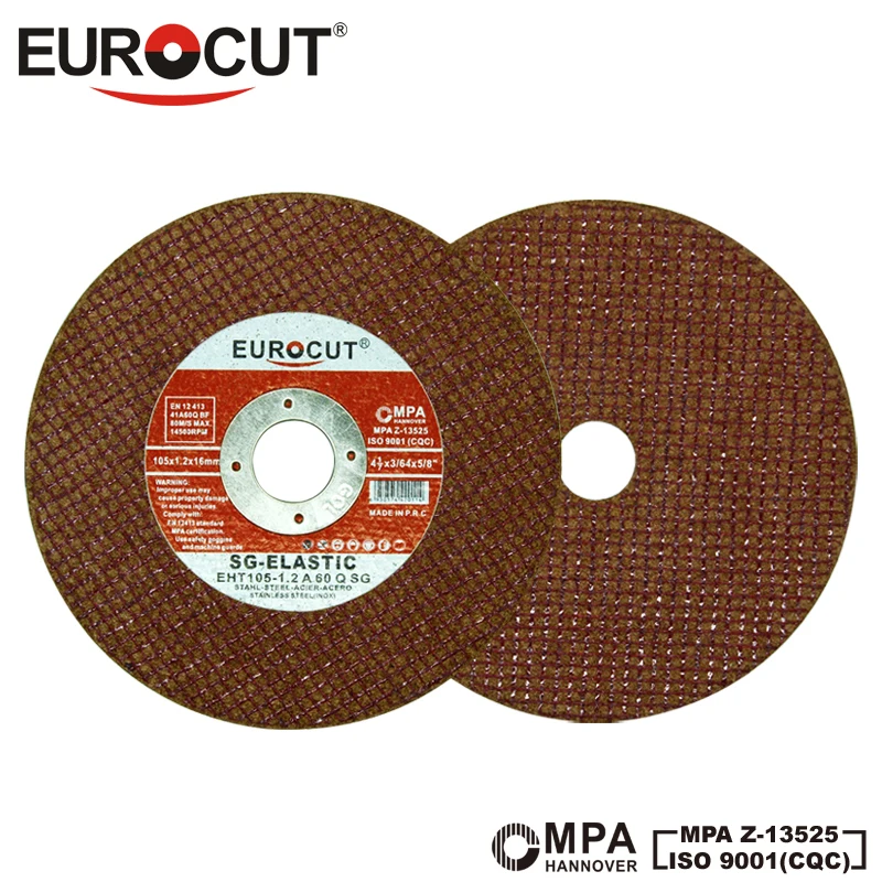 EUROCUT полимерная связка абразивных 4-дюймовый режущий диск Отрезать Колесо