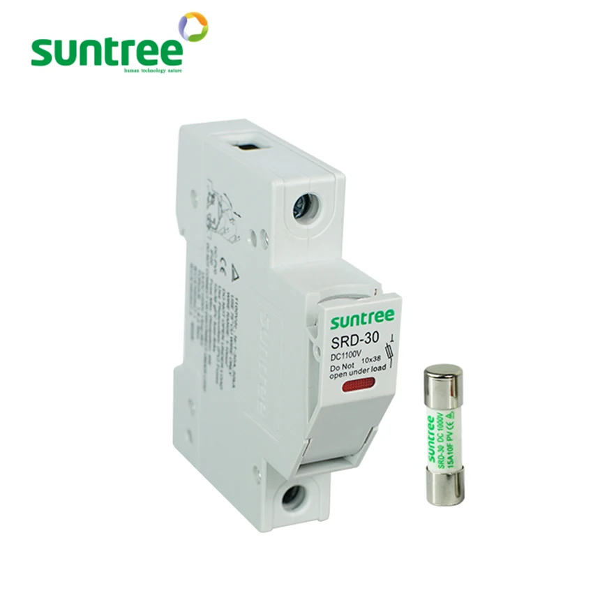 Высококачественный SRD-30 DC 1000V 15A держатель предохранителя солнечной панели и соединитель предохранителей прошли сертификацию TUV