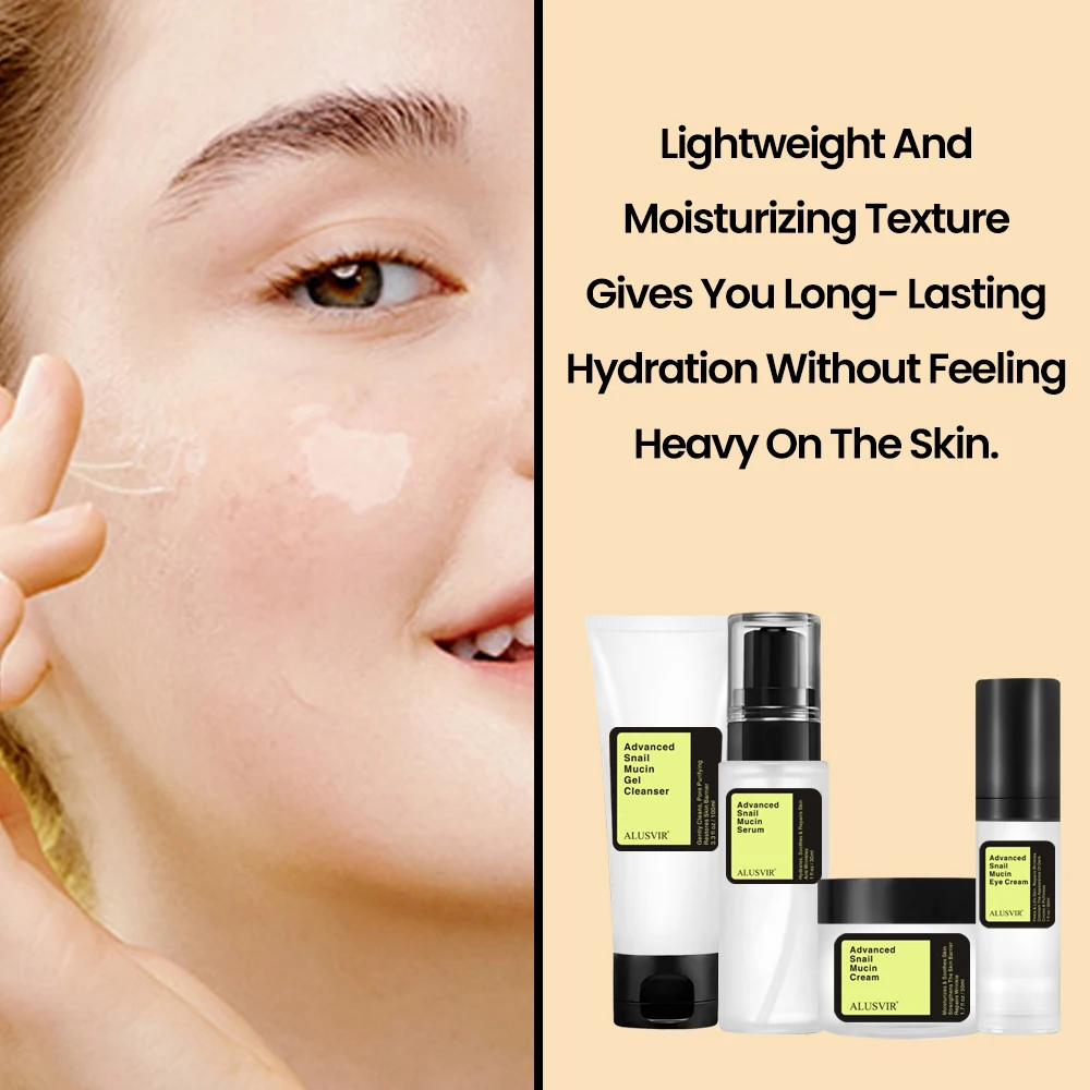 Korean Cosmetics Skin Care Snail Mucin Gel Gently Cleansing Face Wash Facial Cleanser Natural Foam Adults Female Support 500