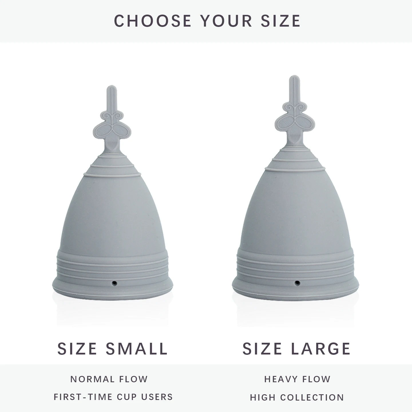 
Low Price Alternative Tampons Medical Female Cup Set - Silicone Reusable Copa Menstrual Period Cup - Sterilized Cup 