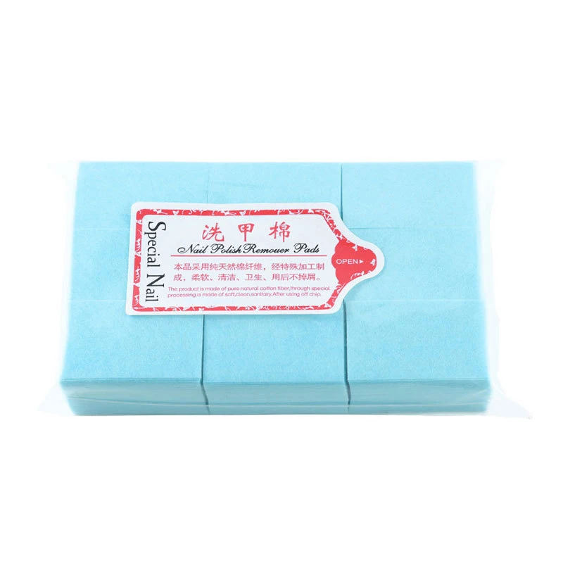 Beauty nails supplies wholesale lint free Nail Polish Remover Pads  Clean Art Salon  OEM remover nail pads