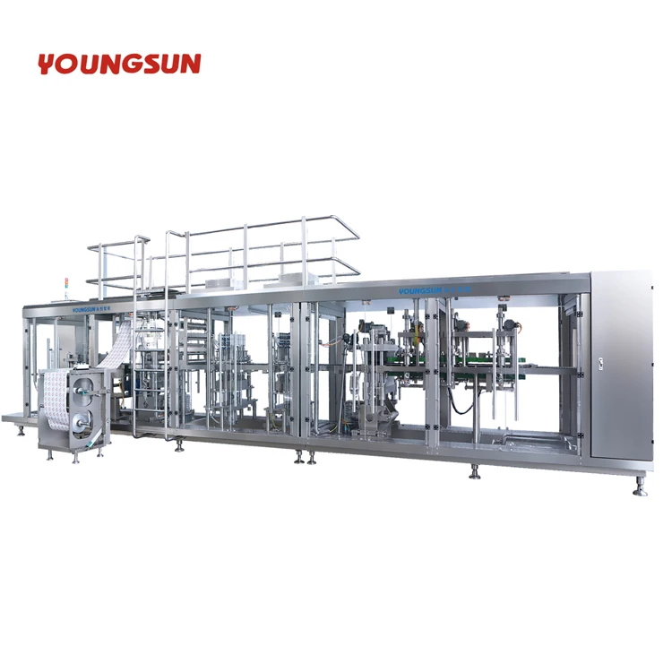 Yogurt Filling Machine Automatic Plastic Cup Forming Filling and Sealing Machine