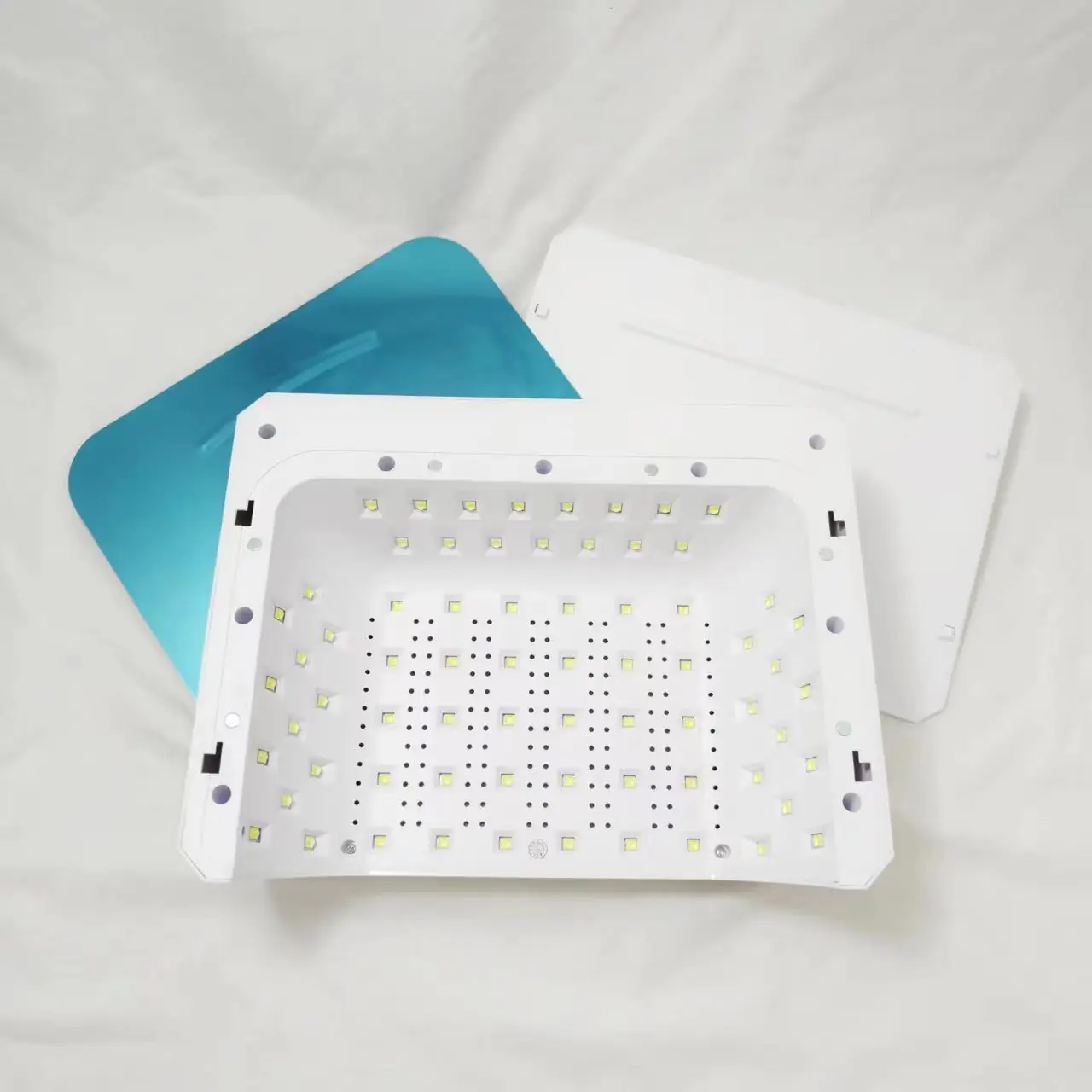 2024 New Professional 178W Rechargeable X40 UV led Nail Lamp Extra Large Space For Two Hands Cordless Nail Cushion Lamp