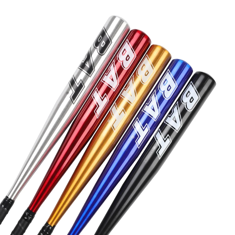Good Quality Factory Directly Aluminum alloy metal 34 inch colorful cheap training baseball bats//