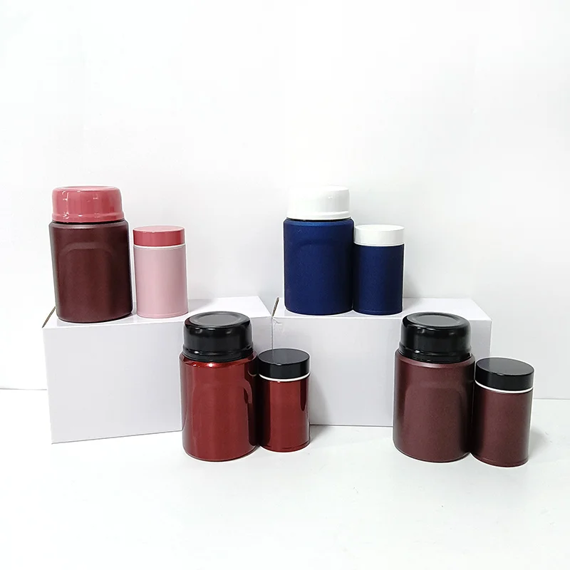 High Quality Double Wall Insulated Stainless Steel Vacuum Food Storage Container Thermos Lunch Box