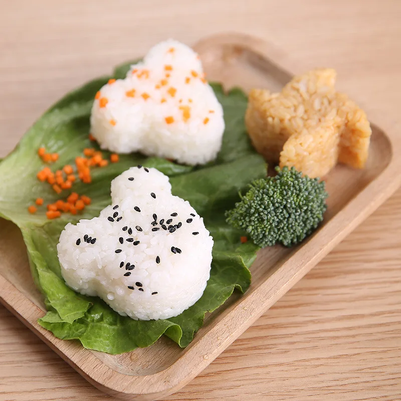 Лидер продаж кухонная утварь домашняя японская форма для суши Bento детская треугольная рисовых