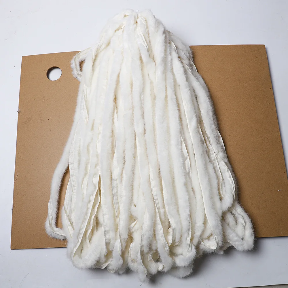 3CM width customized raccoon fake fur trim mink fur trimming faux Fur Trim