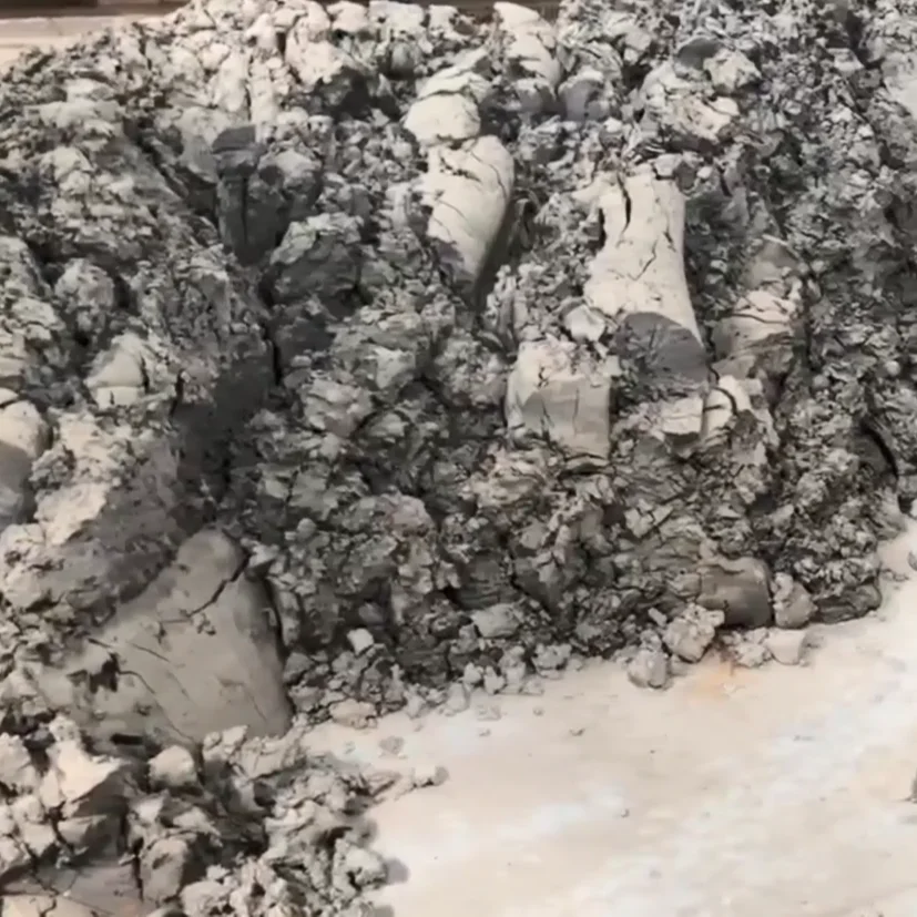 Washed black mud China clay kaolin