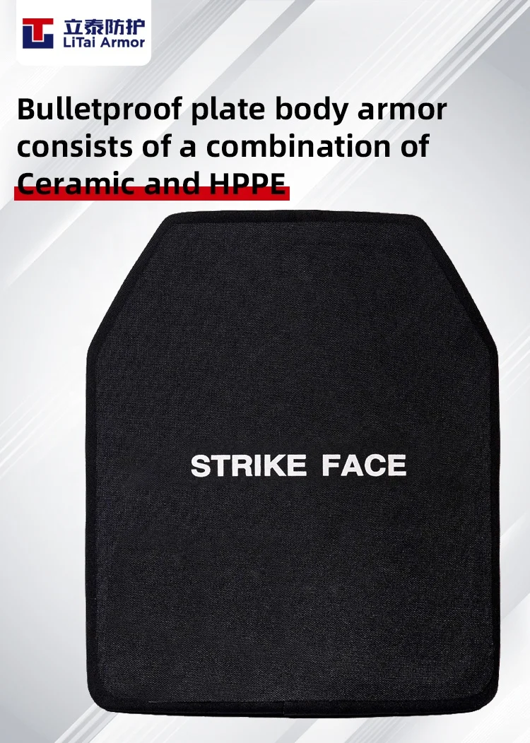 High Quality Alumina Ceramic Plate Level III ICW IIIA Vest