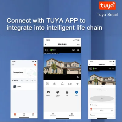 High Quality Multi Apartment Tuya Waterproof Full HD 1080P Wireless Intercom Home Wifi Smart Doorbell Video Doorbell Camera