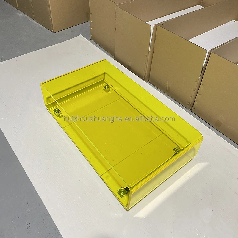 Modern Style Tv Cabinet Living Room Simple Acrylic Floor 2 Floors Mobile Cabinet Household Small Tv Cabinet