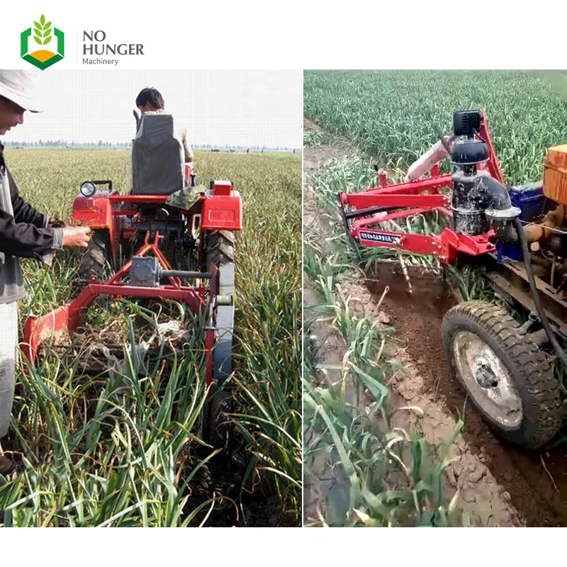 China Small Mini Garlic Harvester With Walking Tractor For Harvest Machinery Price