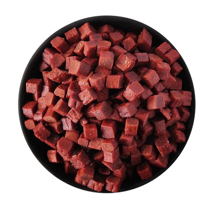 Wholesale Pet Training Reward Snacks Pet Freeze-dried Snacks Canned Beef Cubes Chicken Cubes