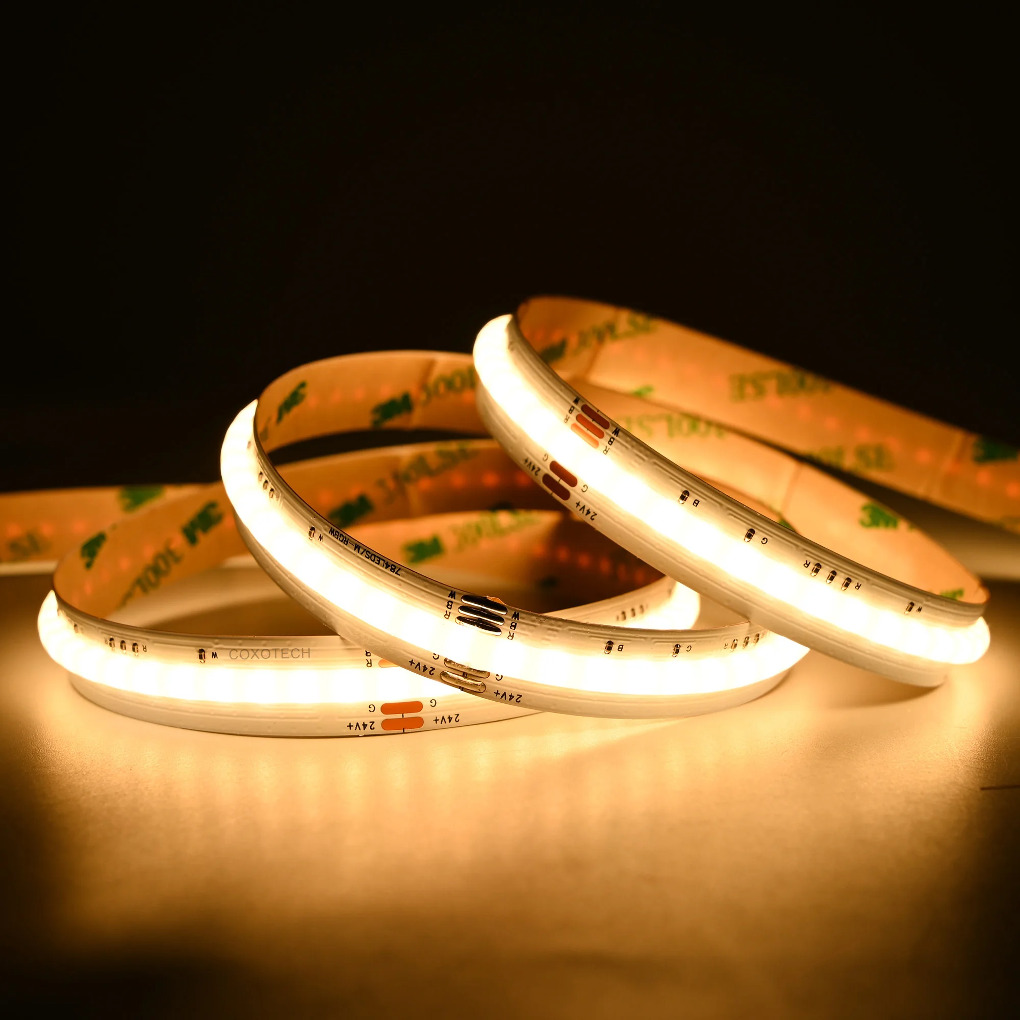 A5000 784leds 12mm wide RGBW COB led strip light