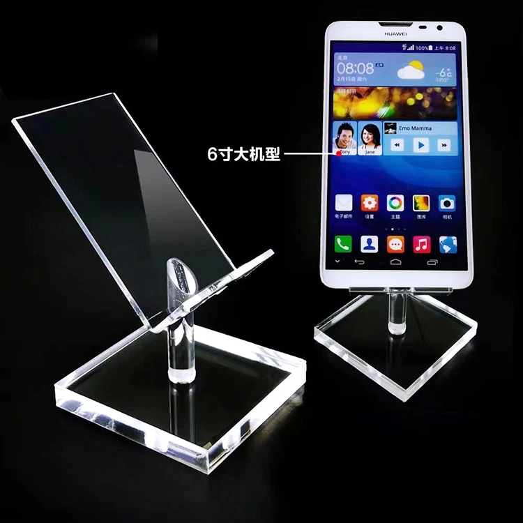 Retail High Grade Acrylic Cell Mobile Phone Digital Product Display Stand Holder
