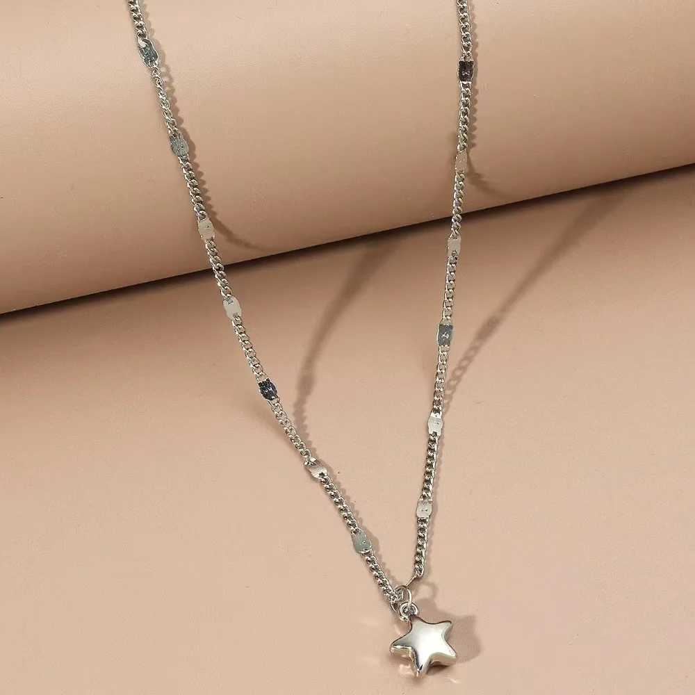 Fashion star necklace For Women custom jewelry wholesale N240393