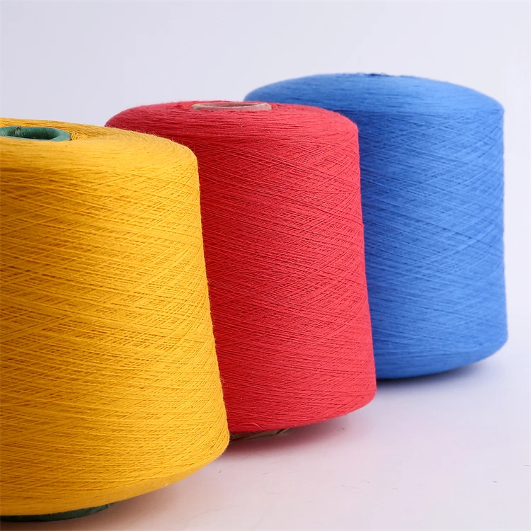 Natural Environmental Protection Filament Environmental Protection Fancy Vertical Cotton Yarn