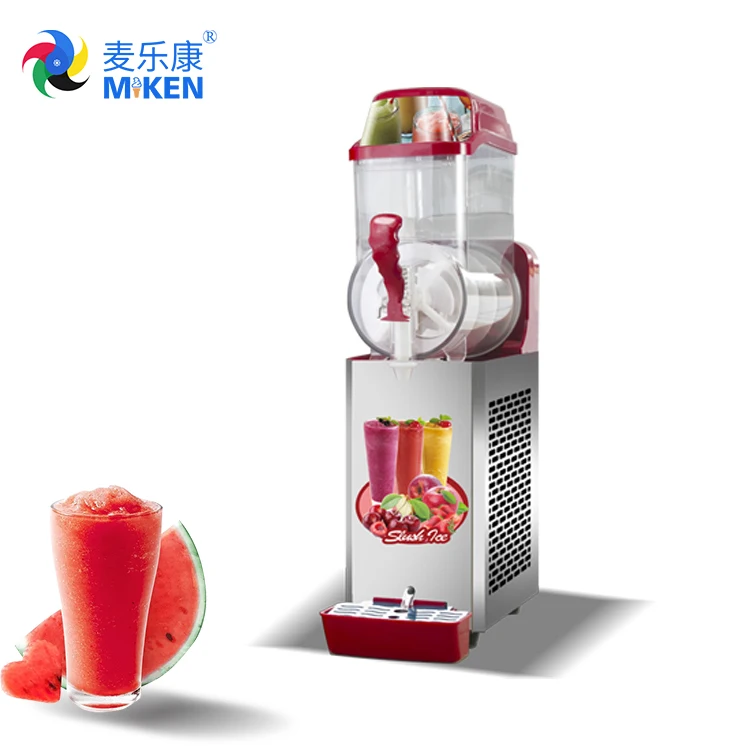 MK-SM112 Miken 1 Tank  New type slush puppy frozen drink commercial used slush juice making machine  for sale