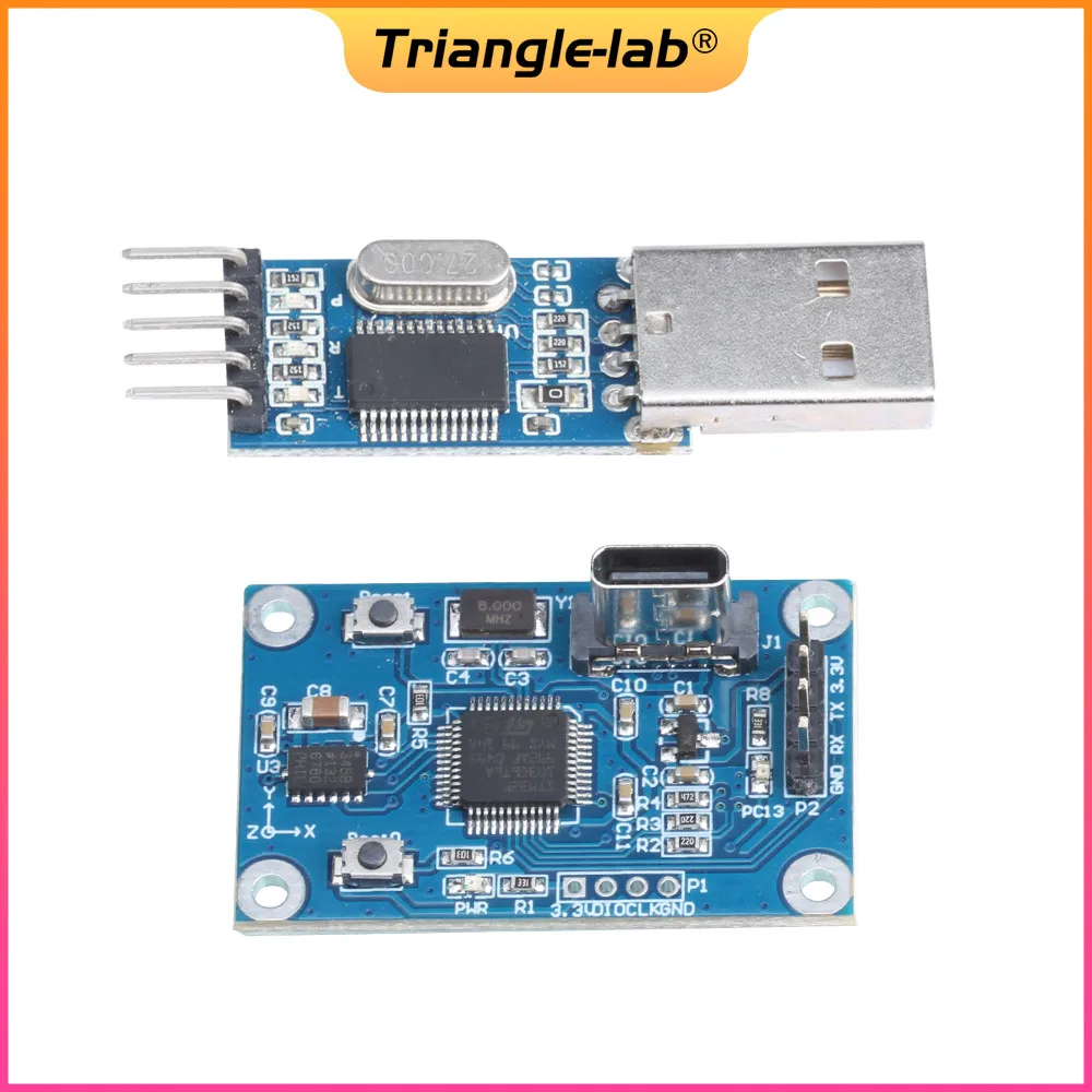 Trianglelab USB adxl345 Accelerometer for kilpper Input Shaper auto-calibration usb interface 3D Printer