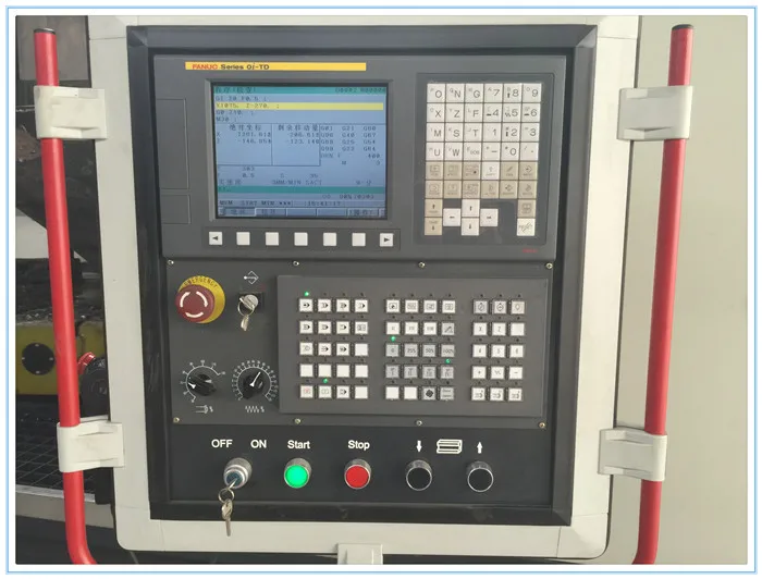 FULLTONTECH CK5126 CNC Single Column Vertical Turret Lathe Heavy Cutting cast iron metal cutting machine