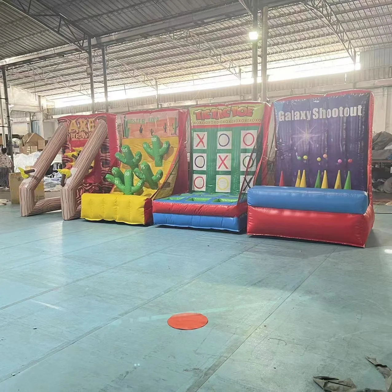 2024 hot sale funny inflatable carnival games inflatable sport game with customized design