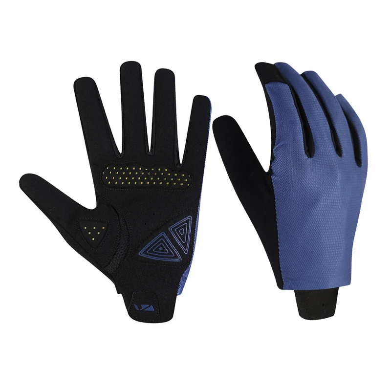 Perforated Full Finger Bike Gloves Professional Bike Cycling Gloves Breathable Quick Dry Bike Riding Gloves