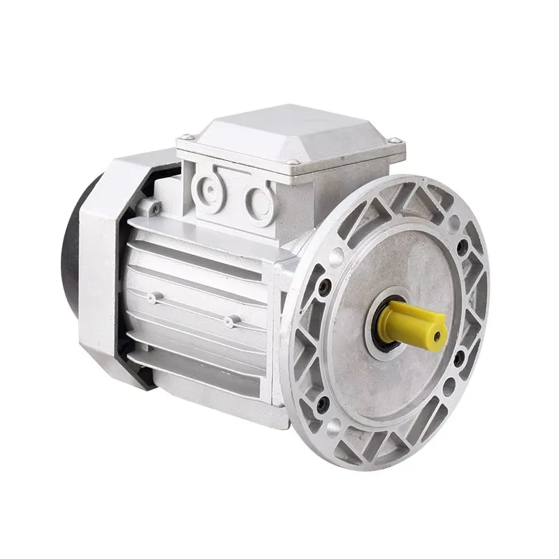 MS Series 6Pole 220/380V Three-phase Motor Aluminum Shell Motor 0.18KW Electric AC Motor MS711-6