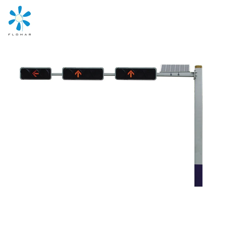 CCTV camera monitor traffic lighting pole with painting