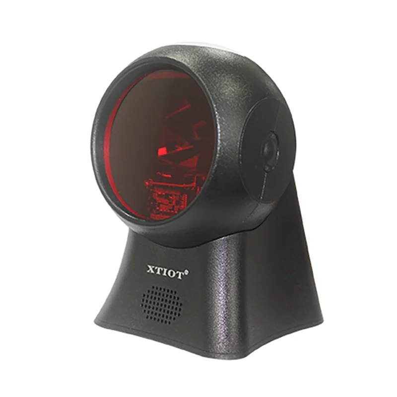 XT7120 1D Desktop Barcode Scanner  XT7120 1D Desktop Barcode Scanner Omnidirectional 20 Lines Laser Barcode Scanner