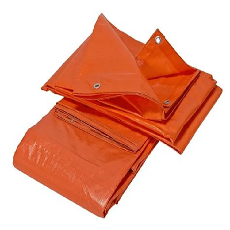Customized Heavy Duty Poly Tarp Truck Covers Waterproof Polyethylene Tarpaulin Roll Grain Drying Other Fabric Pe Tarpaulin