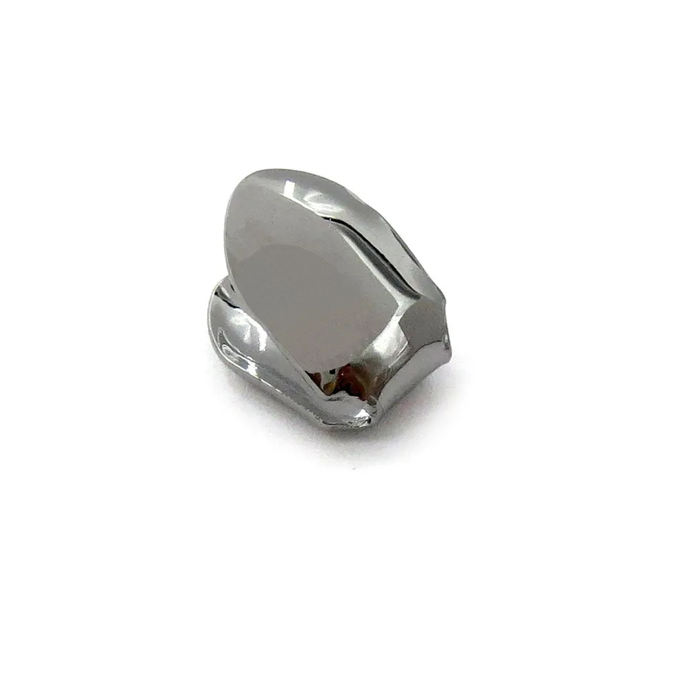  Hot sale Open Face Grillz Single Gold Plated Hip Hop