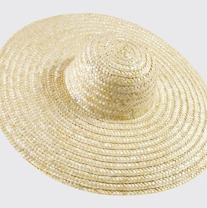 wholesale Vintage design summer Agricultural custom work farmer wheat straw hats