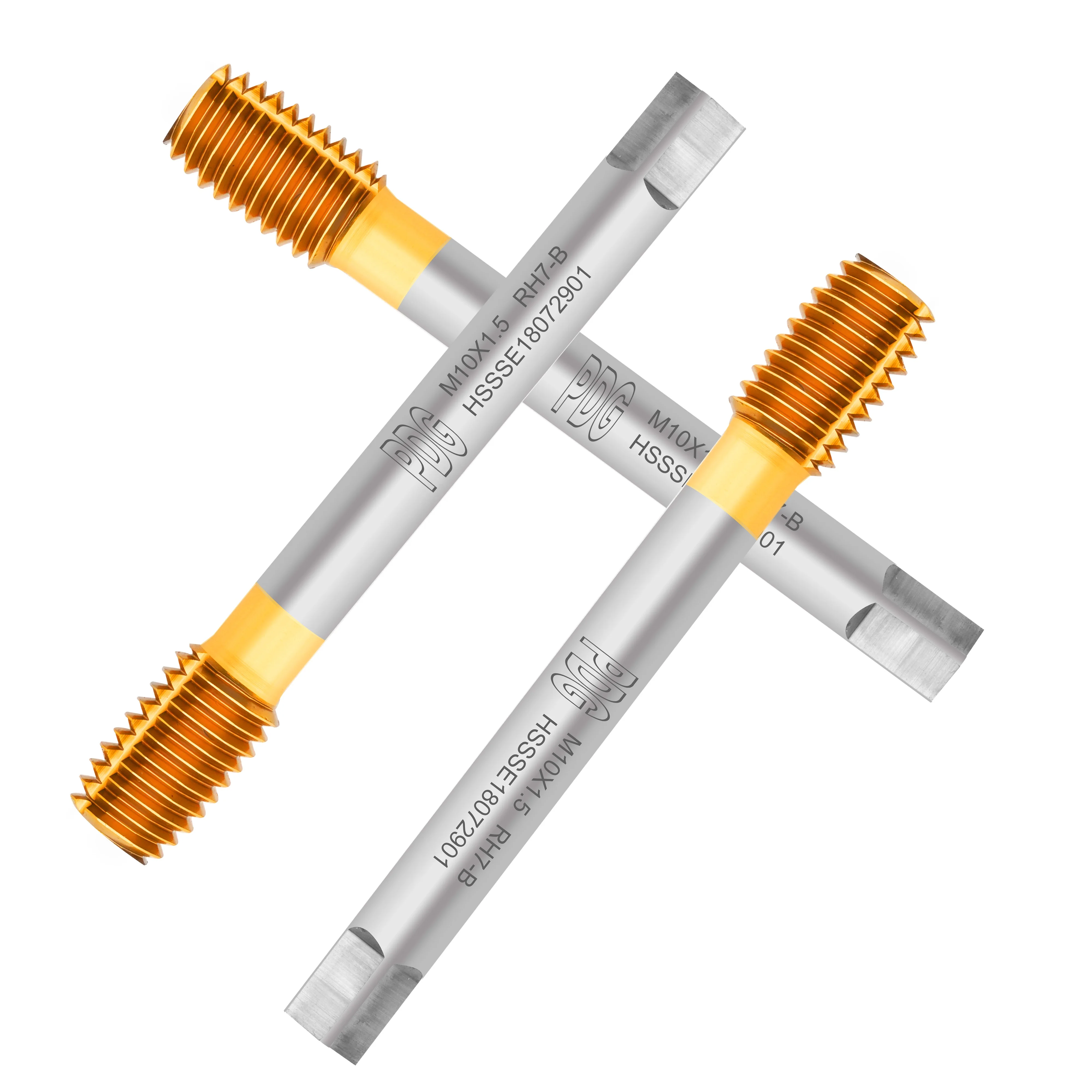 Forming tap DIN371 374 M8 M10 M12 M23 TIN cutting thread tap hss machine taps