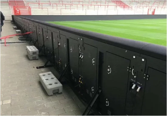 P5 Sports Basketball Football Soccer Cricket Stadium Perimeter Advertising Led Display Screen Banner Billboard