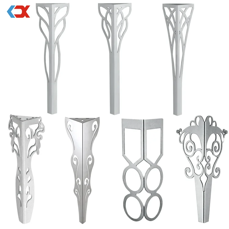Good Quality Stainless Steel Dining Coffee Table Feet Office Desk Leg Metal Furniture Legs for Dresser