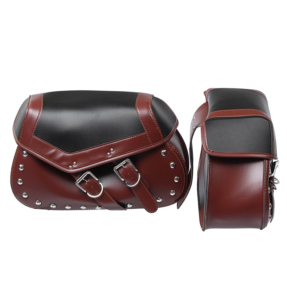 Saddle bags for motorcycle travel with classic styling and timeless Messenger Bag Vintage Crossbody Satchel Canvas Leather bag