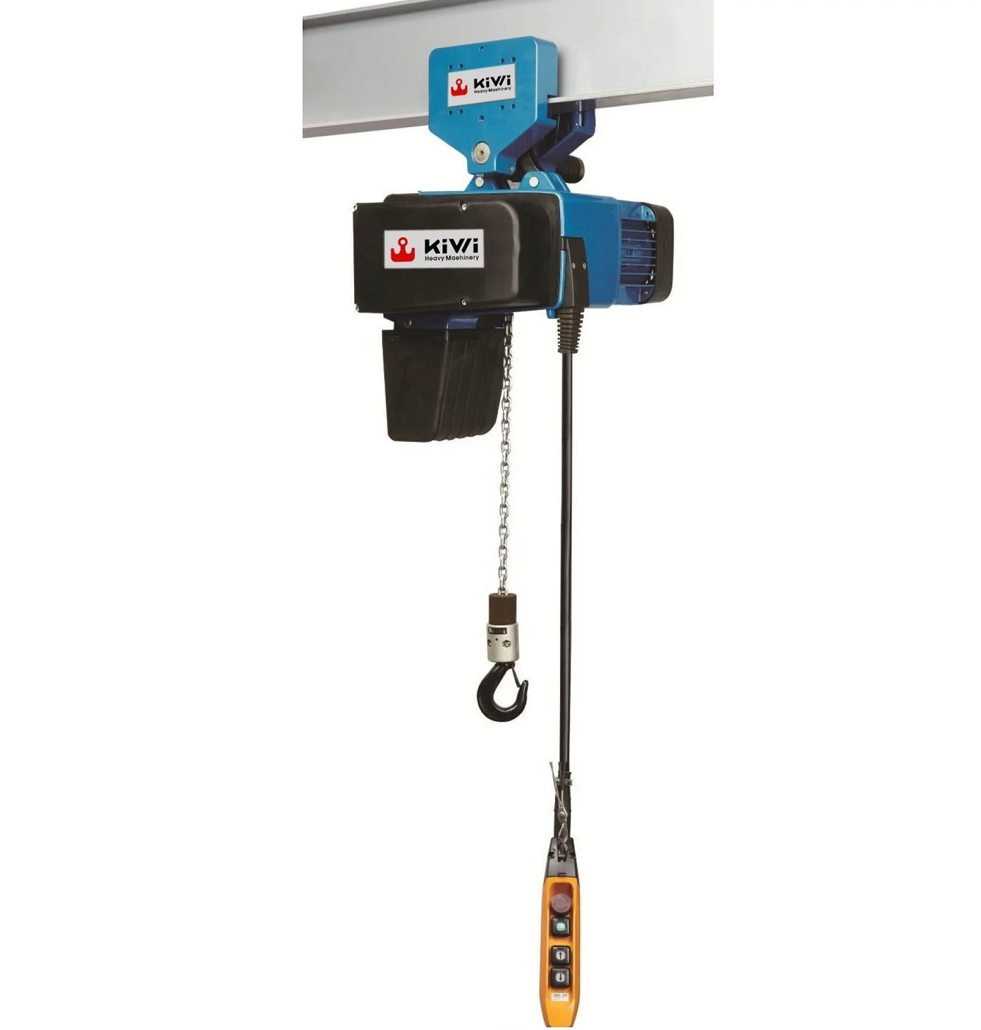 CE certificate radio remote control electric hoist with motorized trolley  250kg 7m