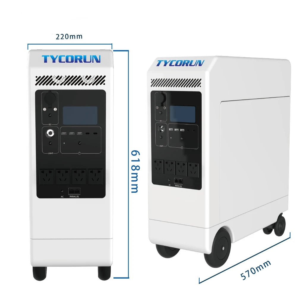 Tycorun 5 кВтч домашняя система хранения электропитания с питанием от солнечной энергии, домашняя литиевая батарея