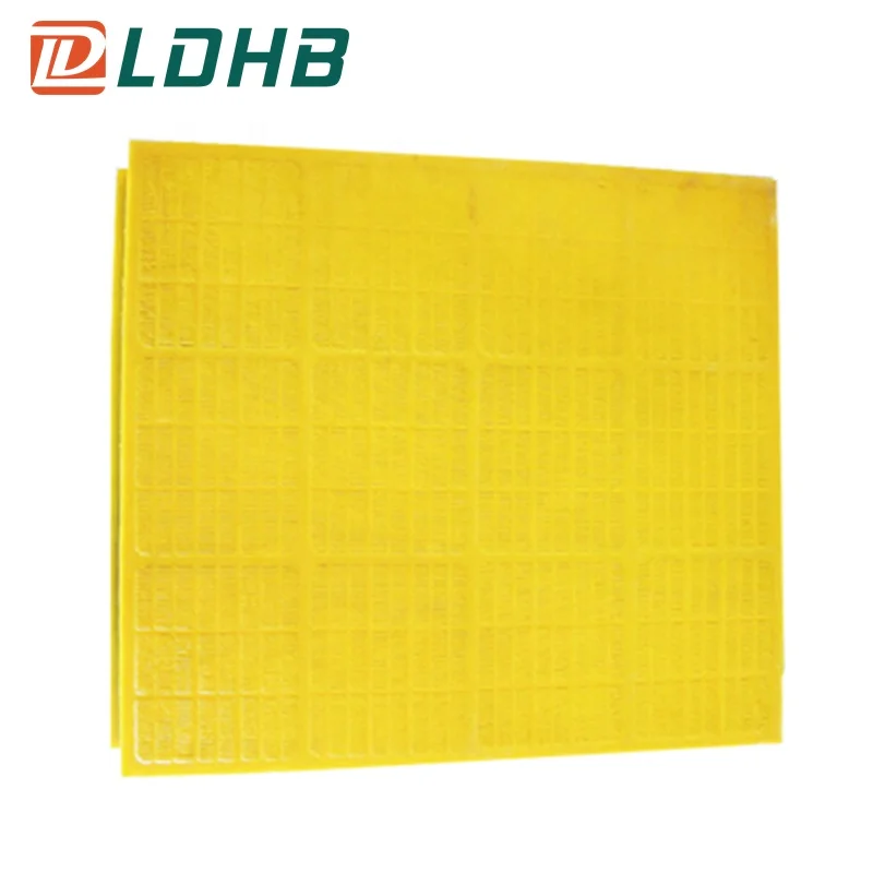 Long service life PU vibrating dewatering screen polyurethane screen mesh