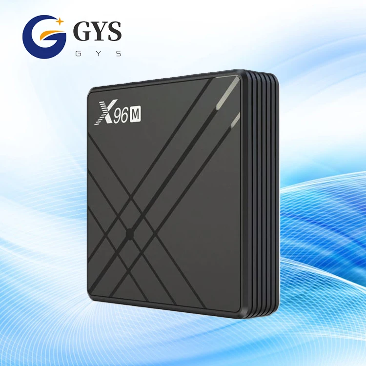 GYS X96 M android 9.0 4K X96M Android Tv Box Allwinner H603 Smart Tv Box Quad Core 6K Kodi 18.2 2.4G Wifi Best Android Tv Bo