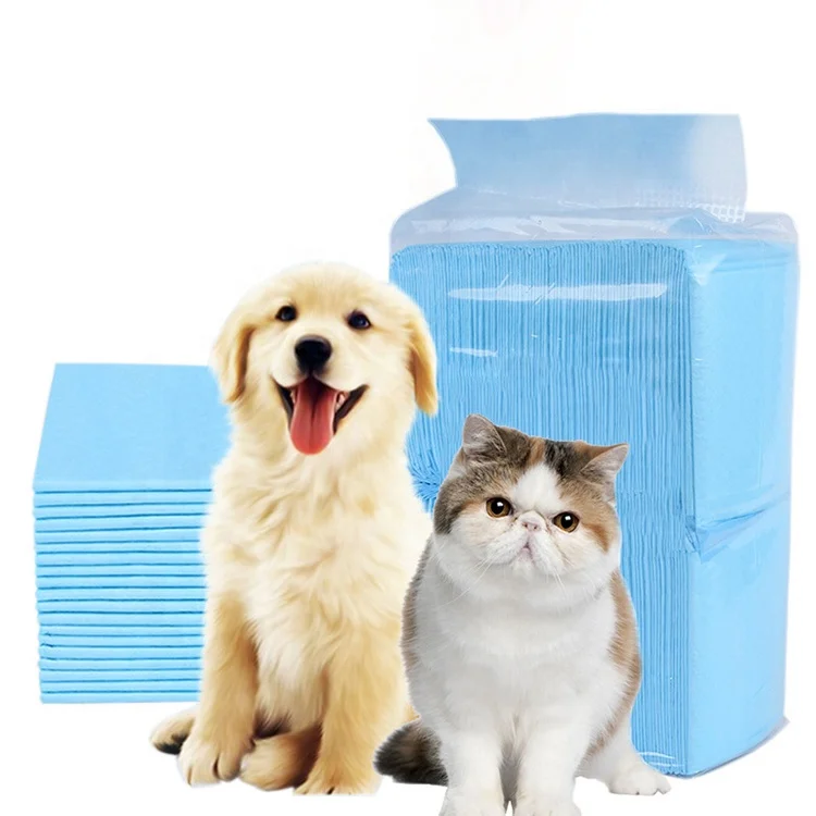Amazon Basics Dog and Puppy Pads Disposable Pet Potty Pad Absorbent Quick-dry Surface for