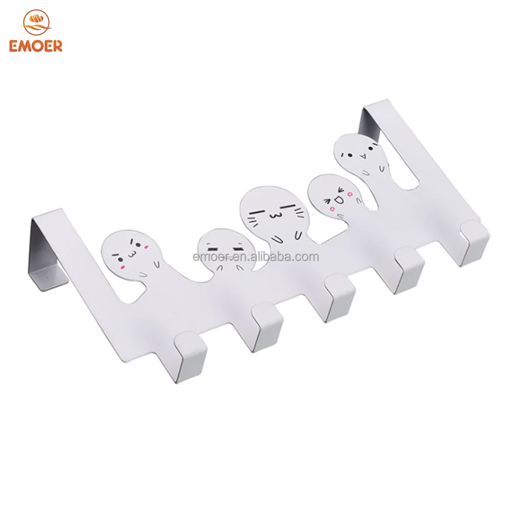EMOER Metal Door Hook Creative Door Hook For Clothes