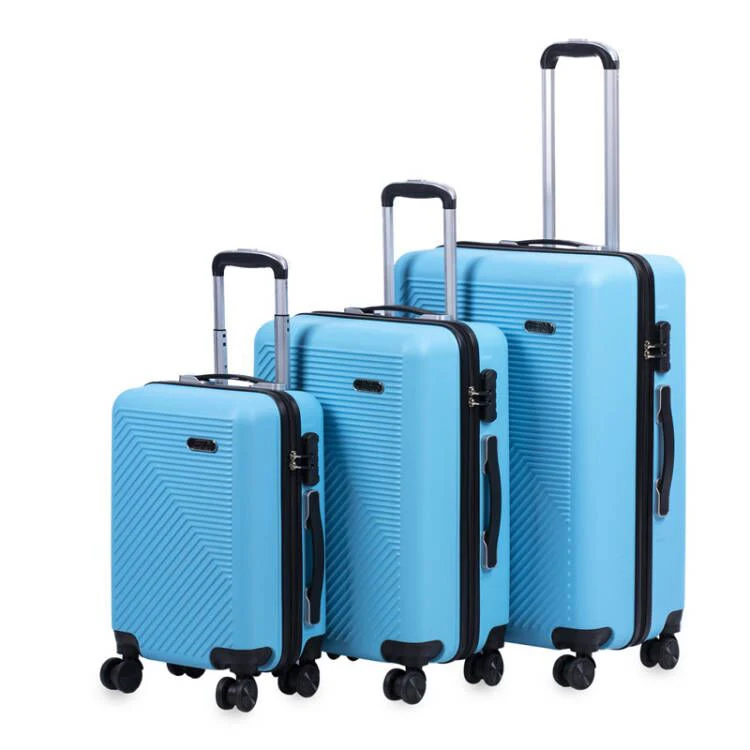ABS Hardside Expandable Spinner Wheel Luggage Sets  3 Piece Sets,case suitcase travel luggage set for outdoors