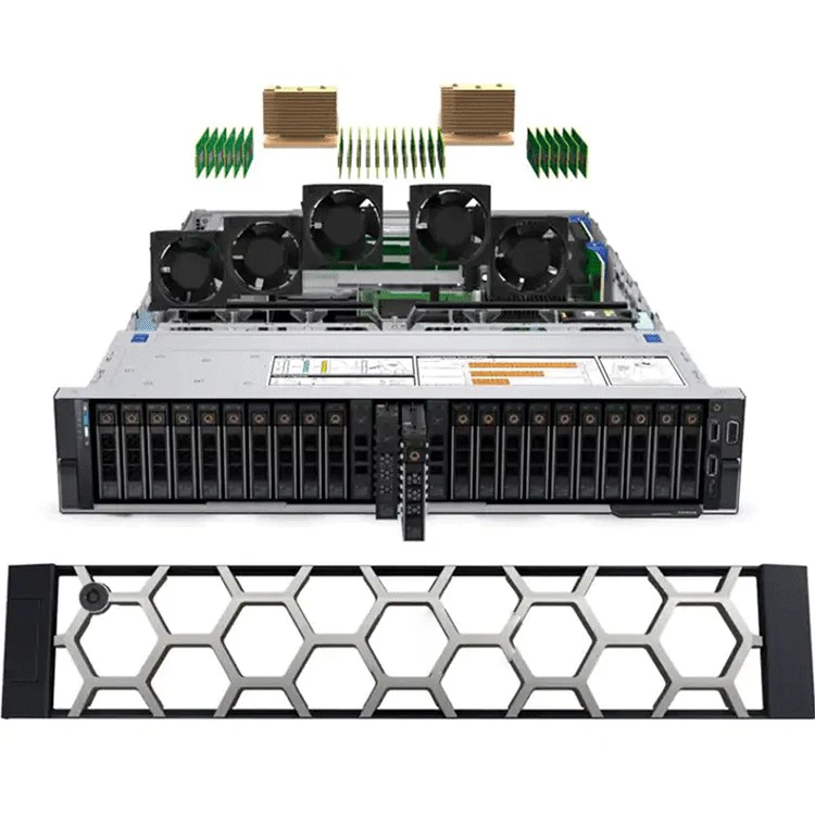 Оригинальный сервер Poweredge R750 Xeon Gold 4310 8sff с креплением в стойку для сервера новый самый продаваемый R750XS