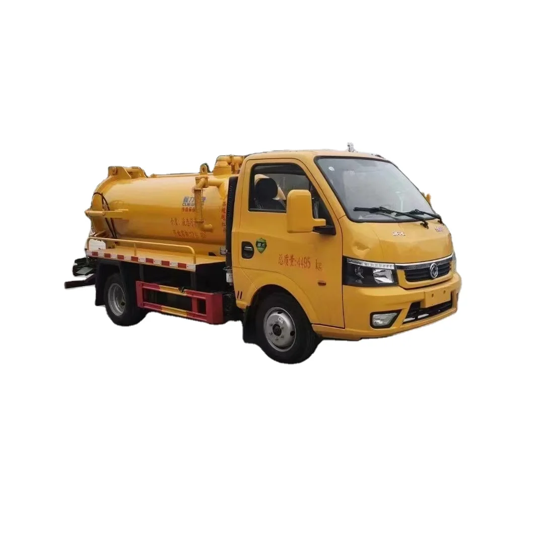 Mini Dongfeng Sludge Tanker Truck/Sewage Sludge Transportation liquid waste trucks
